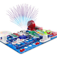 电学小子电子积木拼装玩具 男孩女孩物理电路科学实验玩具套装早教玩具编程玩具