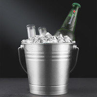拜杰（Baijie）不锈钢创意冰桶 红酒啤酒香槟冰块粒桶创意时尚冰桶 冰粒桶大号 LY-64