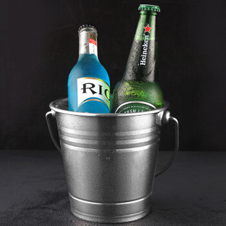 拜杰（Baijie）不锈钢创意冰桶 红酒啤酒香槟冰块粒桶创意时尚冰桶 冰粒桶大号 LY-64