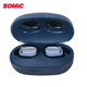 SOMIC 硕美科 W10真无线蓝牙耳机  藏蓝色