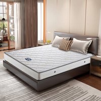 唯眠纺 床褥 床垫 单人椰棕弹簧席梦思床垫 偏硬 天然椰棕精钢弹簧亲肤材料榻榻米硬床垫 花之恋120*200*22cm