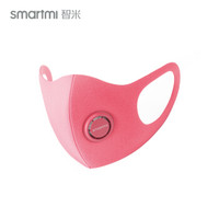 SMARTMI  QHXFMKZET/02ZM-S 智米轻呼吸防霾口罩儿童款 粉色S 三只装 粉色S