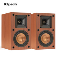 杰士（Klipsch）R-14M 2.0声道木质无源书架式音响/HIFI音响/环绕音响/高保真（樱桃木色）