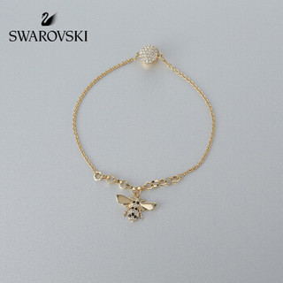 SWAROVSKI 施华洛世奇 可爱小蜜蜂 17.5cm REMIX YOUR STYLE 手链女 专柜同款 时尚饰品 女友礼物 5380077