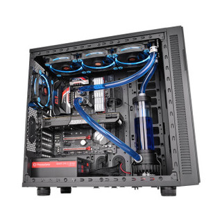 Tt（Thermaltake）零度 360-D5 软管水冷散热套件（300ml/D5水泵/薄冷排/纯铜微流道冷头/Riing风扇）