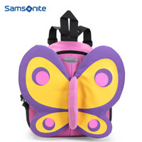Samsonite(新秀丽） SAMMIESDREAMS 儿童卡通双肩包中号（蝴蝶） U22*90015 粉红色