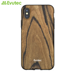 Evutec 苹果 iPhone X/XS/XR/XS Max 天然木质竹质手机保护壳
