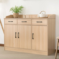 奈高 NG办公柜储蓄柜木质茶水柜酒水柜墙边柜矮柜现代简约员工柜 三门茶水柜