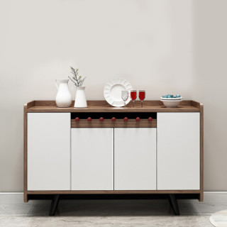 安尔雅anerya餐边柜餐厅备餐柜酒柜大容量厨房储物碗橱柜客厅茶水柜子