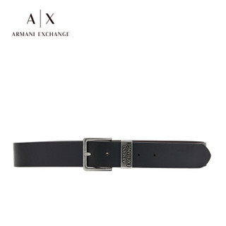 ARMANI EXCHANGE 阿玛尼奢侈品19秋冬新款男士腰带 951186-CC528 DARKBROWN-00354 36