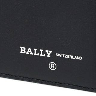 BALLY 巴利 男士黑色皮质短款钱包钱夹 BEVYE DE 40 6226558