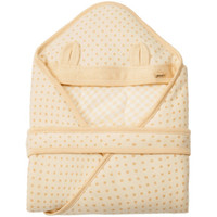 十月结晶婴儿抱被新生婴儿襁褓巾初生儿产房包被棉质厚款 SH577圆点款