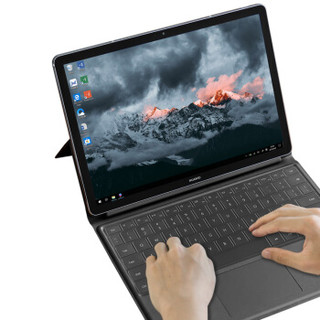 派滋 华为MateBook E 2019款12英寸键盘膜 matebook e平板电脑键盘保护膜 透白