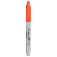 锐意（Sharpie）马克笔/记号笔 细头橘红单支 美国进口防褪色