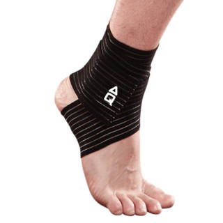 AQ运动护具 足踝弹性绷带 男女运动健身足球篮球护脚踝 透气弹性织带(两只装) 9161