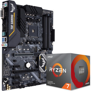 华硕TUF B450-PRO GAMING（AMD B450/AM4）+锐龙7(r7) 3700X 7nm 3.6GHz 65W CPU 板U套装