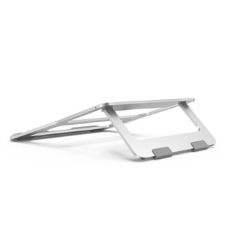 飞遁（LESAILES）铝合金笔记本支架 游戏笔记本散热垫 银色 13.3/14/15.6英寸