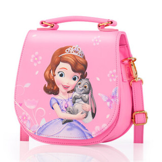 迪士尼（Disney）苏菲亚小公主儿童书包幼儿园轻便双肩包1-3岁宝宝包包女童休闲透气背包 BS6318A-6 粉色