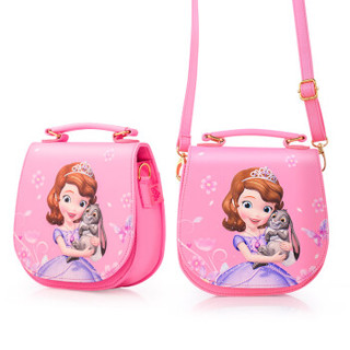 迪士尼（Disney）苏菲亚小公主儿童书包幼儿园轻便双肩包1-3岁宝宝包包女童休闲透气背包 BS6318A-6 粉色