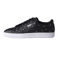 彪马PUMA 女子 休闲鞋 板鞋 BASKET STUDS 运动鞋 369298 02黑色37码