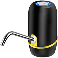 十咏 充电式桶装水 抽水器 压水器 上水器 家用饮水机泵 吸水器 电动抽水器 黑色 SY-6837