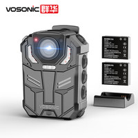 群华(VOSONIC)D6执法记录仪考场专用107克携带1296P红外夜视12小时录像24小时录音内置32G