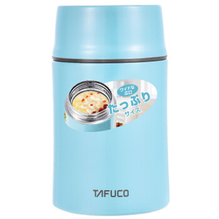 泰福高（TAFUCO）保温饭盒 不锈钢保温粥桶焖烧杯便当盒0.45L T-2075 幻彩绿