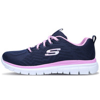 斯凯奇SKECHERS  女子  LIFESTYLE系列绑带运动鞋  休闲鞋  12615/NVPK  39码  US9