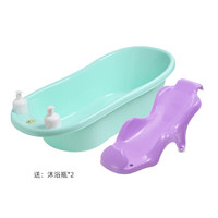 宝宝金水 儿童沐浴桶 宝宝洗澡桶 婴儿游泳桶 绿色