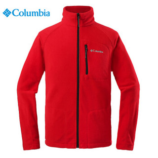 哥伦比亚（Columbia）抓绒衣 户外秋冬男士防风保暖徒步休闲外套抓绒服 AE3039 620（男） M