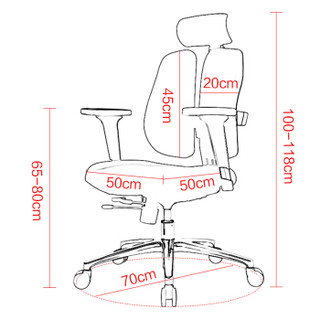 佐盛电脑椅人体工学椅办公椅升降转椅时尚座椅休闲椅 黑色