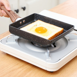 tang gui fei 不粘锅麦饭石厚蛋烧小煎锅平底家用煎蛋早餐锅