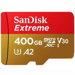 SanDisk 闪迪 至尊极速移动版 TF（MicroSD）存储卡 400GB A2 C10 V30 U3