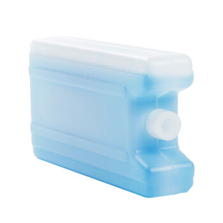 欧宝森 600ml冰晶盒 2个装食品母乳保鲜 制冷蓝冰 空调扇蓄冷冰盒冰砖