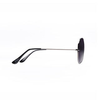 英国众慕（Z-ZOOM）太阳镜墨镜男女通用蛤蟆镜偏光开车司机镜飞行员款 灰色（偏光）