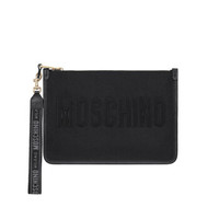 MOSCHINO 莫斯奇诺 经典LOGO标时尚手拿包信封包 女款 黑色 2 B8403 8206 2555