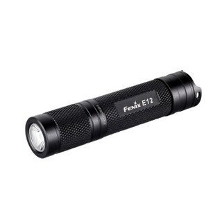 Fenix（菲尼克斯） E12 手电筒 小巧便携AA电池工作照明手电 含1节AA电池