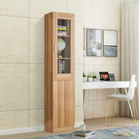 中伟（ZHONGWEI）木质文件柜简约现代玻璃书柜书架自由组合文件柜办公书柜储物柜收纳柜书橱