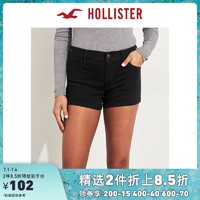 Hollister春季先锋弹力中腰牛仔短裤 女 240763-3 *2件