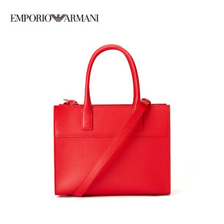 EMPORIO ARMANI阿玛尼奢侈品19春夏新款女士简约商务手提包斜挎包 Y3A115-YSE2B RED-80321 U