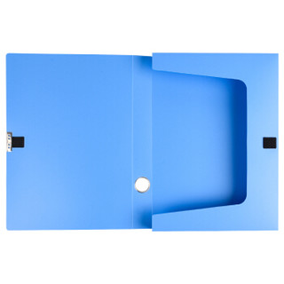 正彩(ZNCI) 递乐 pp档案盒A4文件收纳盒资料盒55mm办公用品文具 1309蓝色（10个装）
