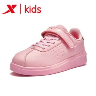 特步童鞋儿童板鞋运动鞋2018秋季新款儿童小白鞋女童鞋子休闲鞋