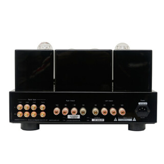 丽磁 LM-508IA 音响 HIFI高保真功放 电子管合并式功率放大器 胆机 805后级管 黑色