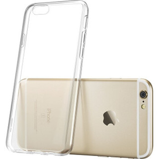 亿色（ESR）iPhone6/6s手机壳保护套 苹果6S手机壳硅胶透明防摔软壳软边硬背款（TPU+PC） 原护系列-剔透白