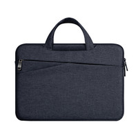 BUBM 必优美 苹果小米联想13.3air pro笔记本电脑包女手提商务内胆包男华硕戴尔保护套薄公文包 FMBX-13.3英寸蓝色