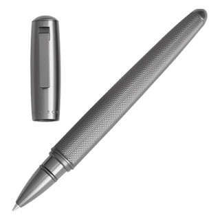 HUGO BOSS 纯粹系列纹理黑铬宝珠笔 HSY6035 签字笔 商务送礼 生日礼物 礼品笔