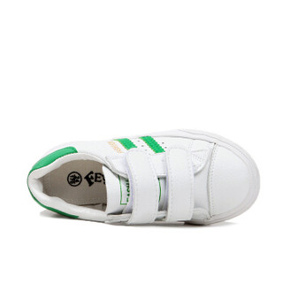 飞耀（FEIYAO）童鞋儿童运动鞋男童女童休闲鞋儿童板鞋透气跑步鞋潮B-1011 白绿 36