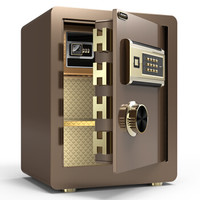 大一（DAYI）保险柜 办公家用全钢保管柜45cm保险箱 咖啡金密码款 雅尚系列