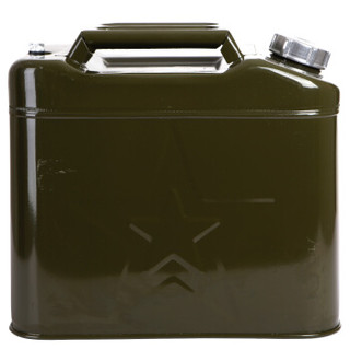 兵行者部分队军绿油桶汽油桶20升加厚铁盖车载加油桶铁油桶备用油箱