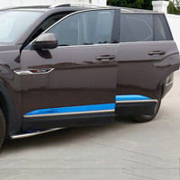 小忙牛（Mcow）适用于大众途昂车身饰条17/19途昂改装专用亮条车门防撞装饰配件 车身饰条 304不锈钢 蓝钛